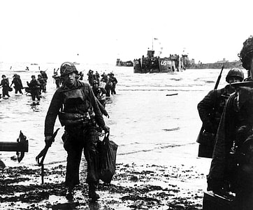 American Assault on Utah Beach during D-Day, World War II thumbnail