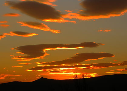 sunset under cloudy sky thumbnail