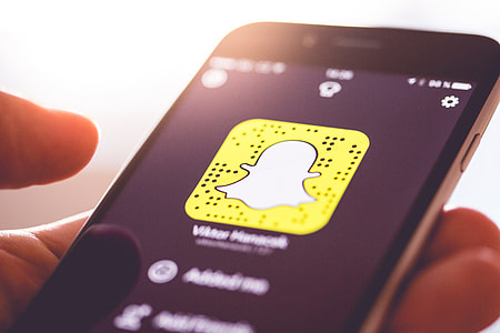 Snapchat App Snapcode Ghost Logo on iPhone thumbnail