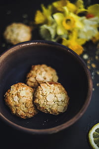 peanut cookies inside bowl thumbnail