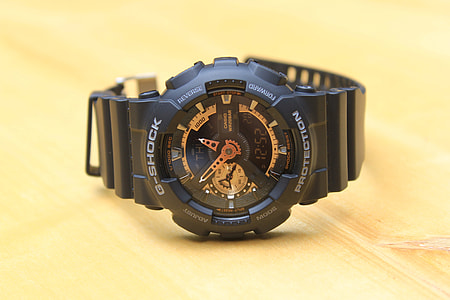black Casio G-shock at 12:52 thumbnail