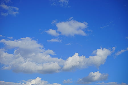 white clouds and blue sky thumbnail