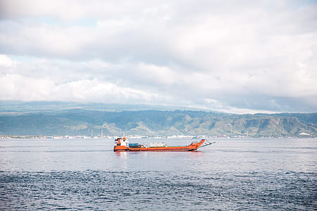 Transport by a carrier boat on a body of water in Indonesia thumbnail