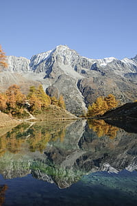 body of water surrounded with mountain thumbnail