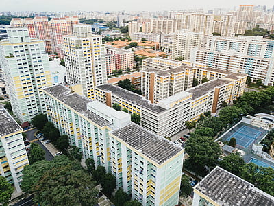 aerial photo of city buildings at daytime thumbnail