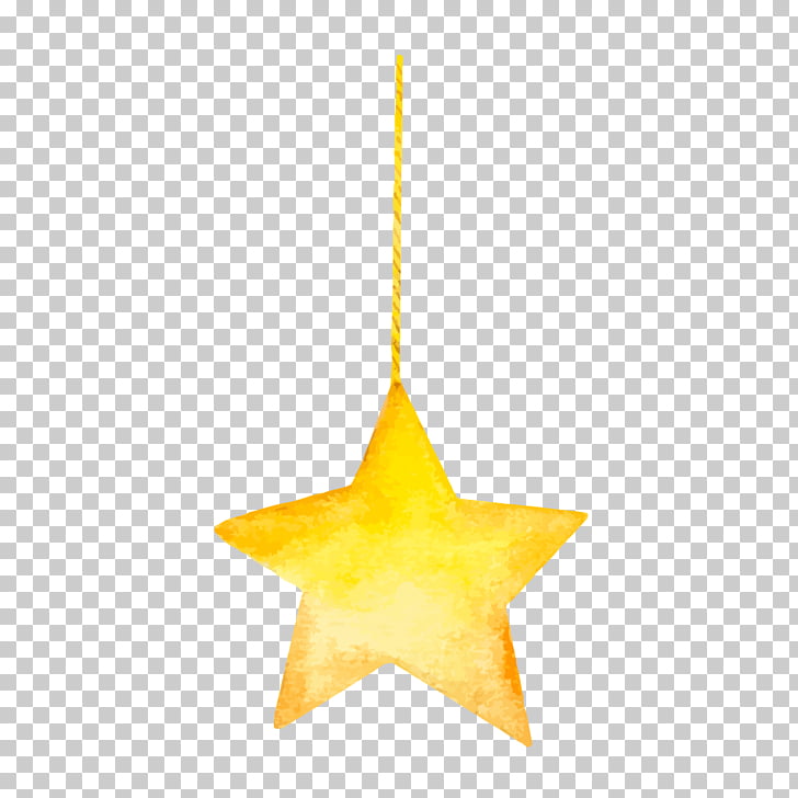Christmas Illustration Five Pointed Star Material Christmas