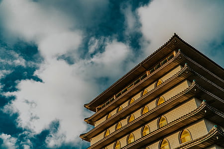 low angle photography of pagoda thumbnail