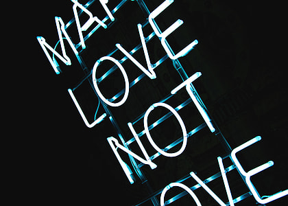 white neon signage thumbnail