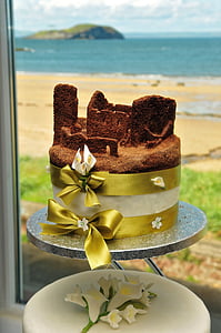 chocolate cake on table thumbnail