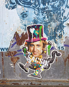 Willy Wonka mural during day thumbnail