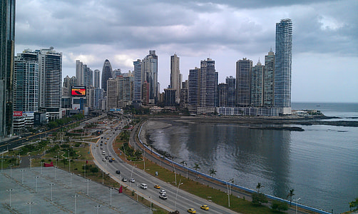 high rise buildings near sea thumbnail