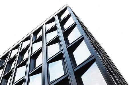 low-angle of curtain wall building thumbnail