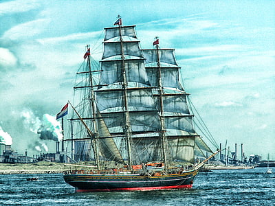 sail ship sketch thumbnail