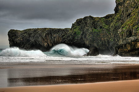 time lapsed photo water waves thumbnail