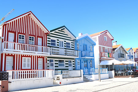 assorted-color wall paint houses thumbnail