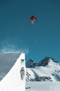 man in red jacket playing ski on ski rank thumbnail