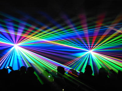 multicolored strobe lights thumbnail