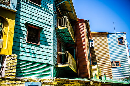 houses, buildings, wall, architecture thumbnail