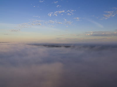 aerial photography of cumulus clouds thumbnail