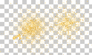 Yellow Pattern, Cross Star Gold Powder, orange and white dust ilustration PNG clipart