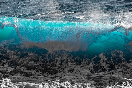 ocean waves timelapse photo thumbnail