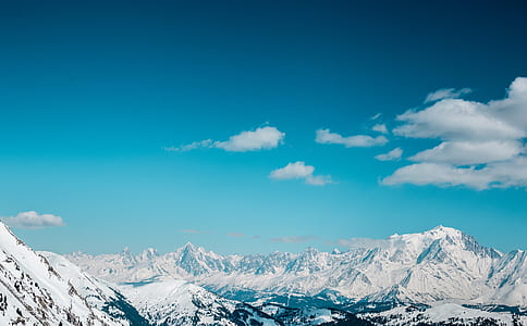 mountains covered with snows during daytime thumbnail