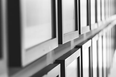 black wooden photo frames thumbnail