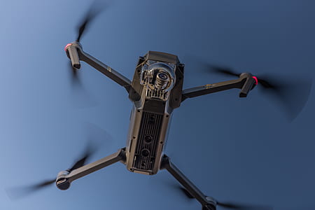 powered-on grey DJI Mavic Pro thumbnail
