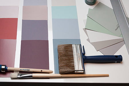 blue and brown paint brush thumbnail