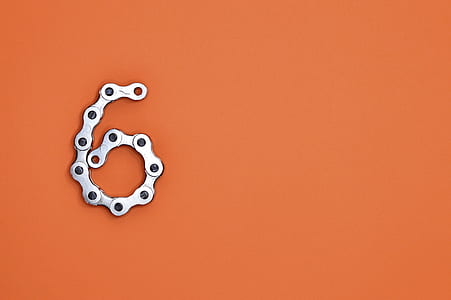 chain form number 6 with orange background thumbnail