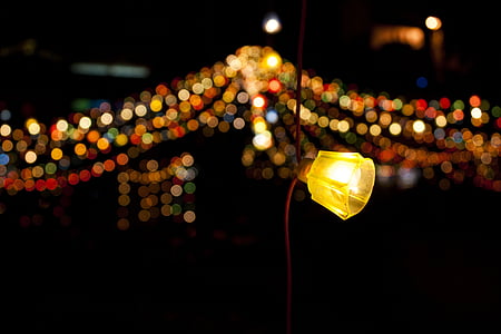 bokeh photography of string lights thumbnail