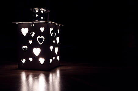 Gray Candle Lantern thumbnail