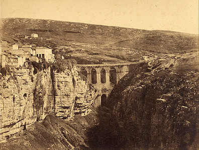 Bridge El-Kantara around Constantine, Algeria thumbnail
