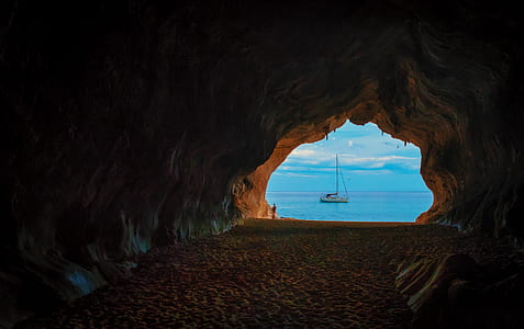sea, dawn, landscape, nature thumbnail