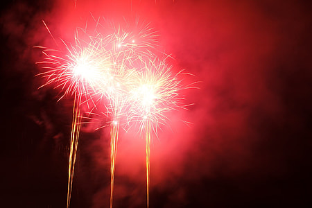 photography of fireworks during nighttime thumbnail