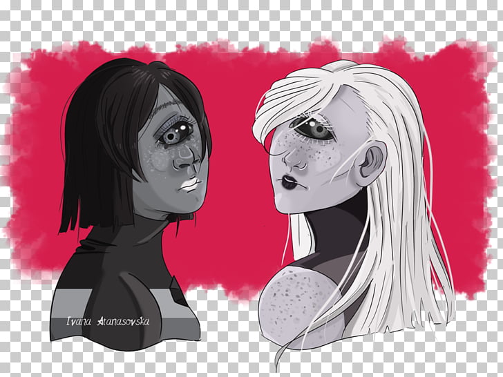 Hair Shading Drawing