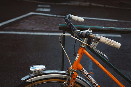shallow focus photography of bicycle thumbnail