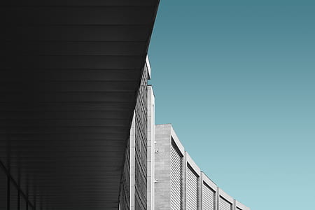 architectural photography of white building thumbnail