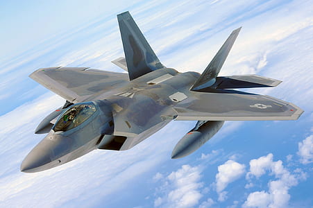 gray fighter plane 3D wallpaper thumbnail