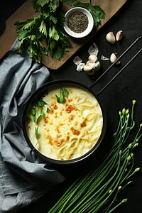 cooked pasta on pot thumbnail
