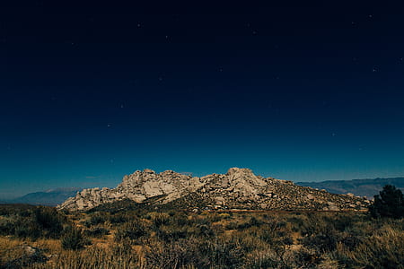 mountain range under sky thumbnail