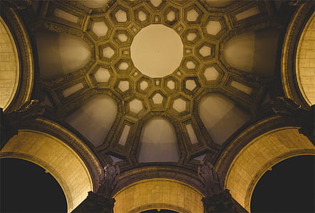low-angle photography of dome building ceiling thumbnail