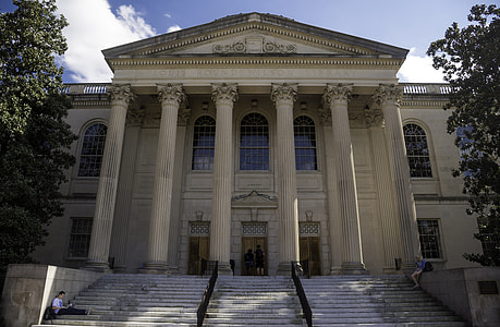 Closeups of the Columns of the Hall in UNC Chapel Hill, North Carolina thumbnail