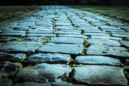 closeup photo of gray concrete pathway thumbnail