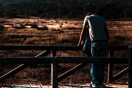 wood, light, man, couple thumbnail