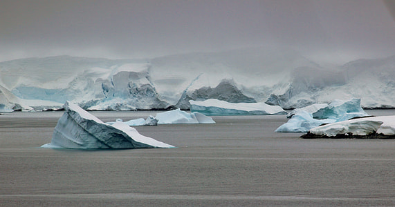 ice berg with snow mountain thumbnail