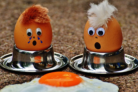 two orange eggs thumbnail