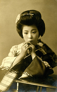 grayscale photo of woman wearing dress thumbnail