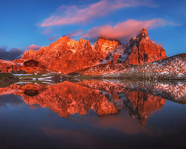 body of water near rocky mountain thumbnail