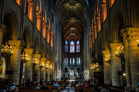 people gathering inside church thumbnail